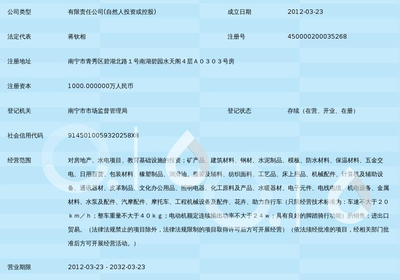 广西汉华投资有限责任公司